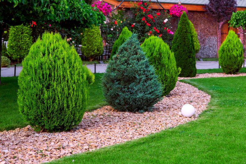 Colorful Evergreen Shrubs